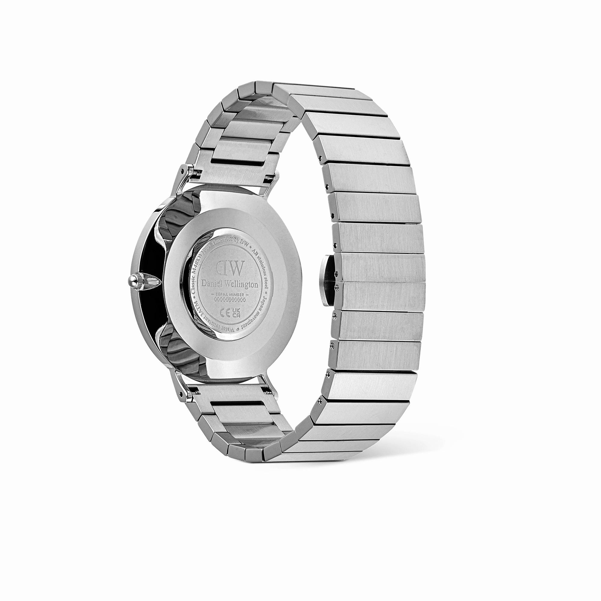 Daniel Wellington Classic Piano Link Silver Unitone Watch