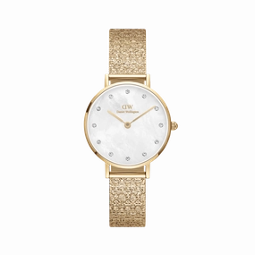 Daniel Wellington Petite 28mm Pressed Studi Lumine Mother of Pearl Watch DW00100594