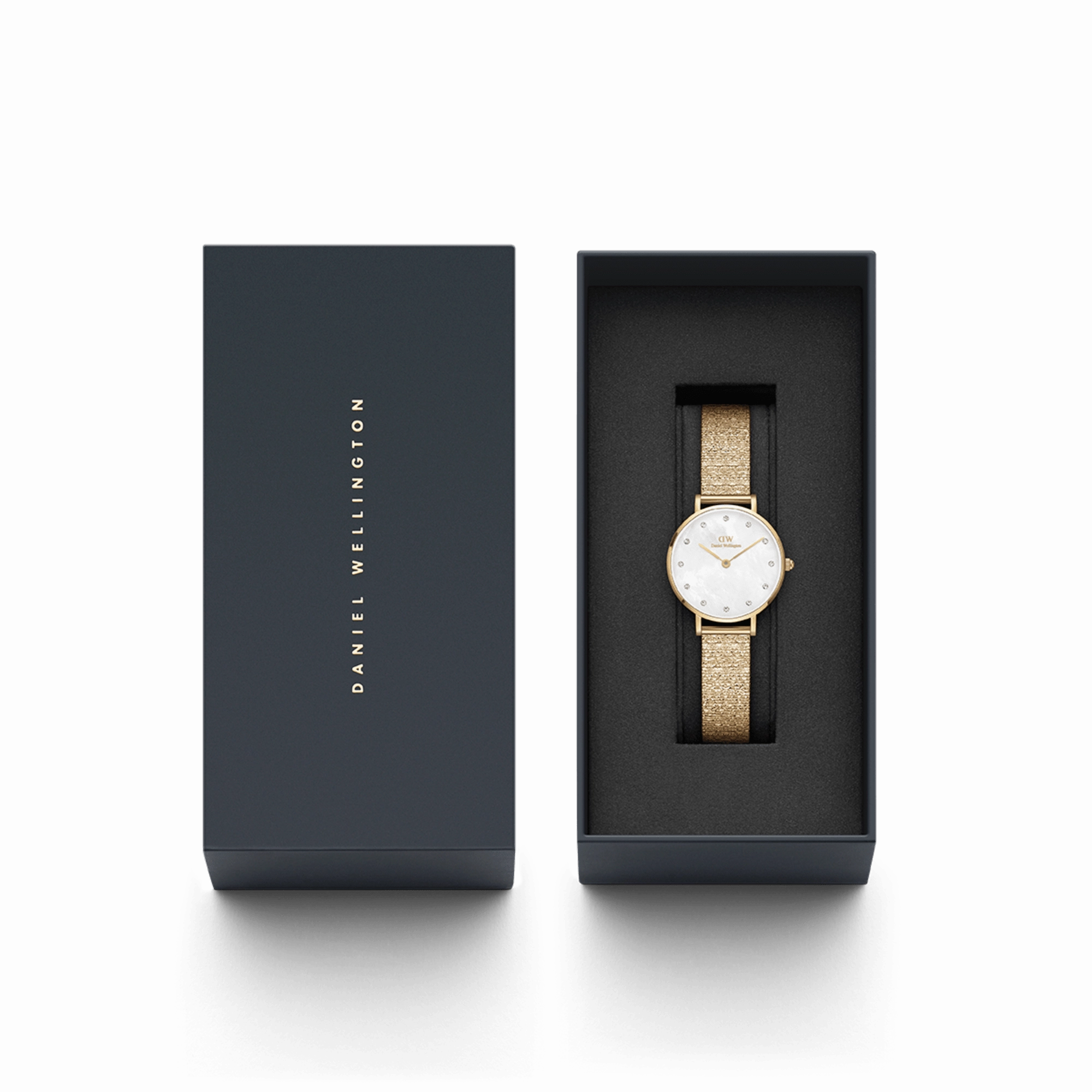Daniel Wellington Petite 28mm Pressed Studi Lumine Mother of Pearl Watch DW00100594