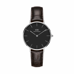Daniel Wellington Petite 28mm York Black Dial Watch DW00100238