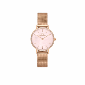 Daniel Wellington Petite Lumine 28mm Bezel Melrose Pink Watch DW00100663