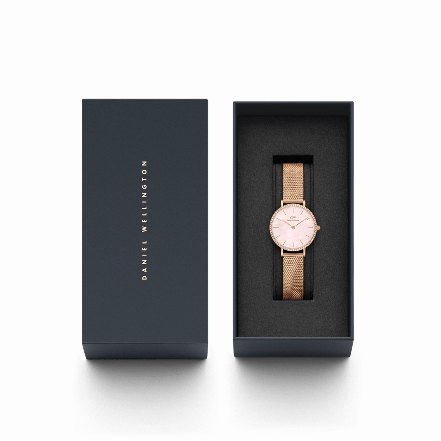 Daniel Wellington Petite Lumine 28mm Bezel Melrose Pink Watch DW00100663