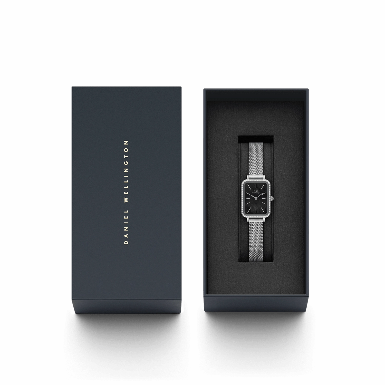 Daniel Wellington Quadro Lumine Bezel Sterling Watch DW00100667