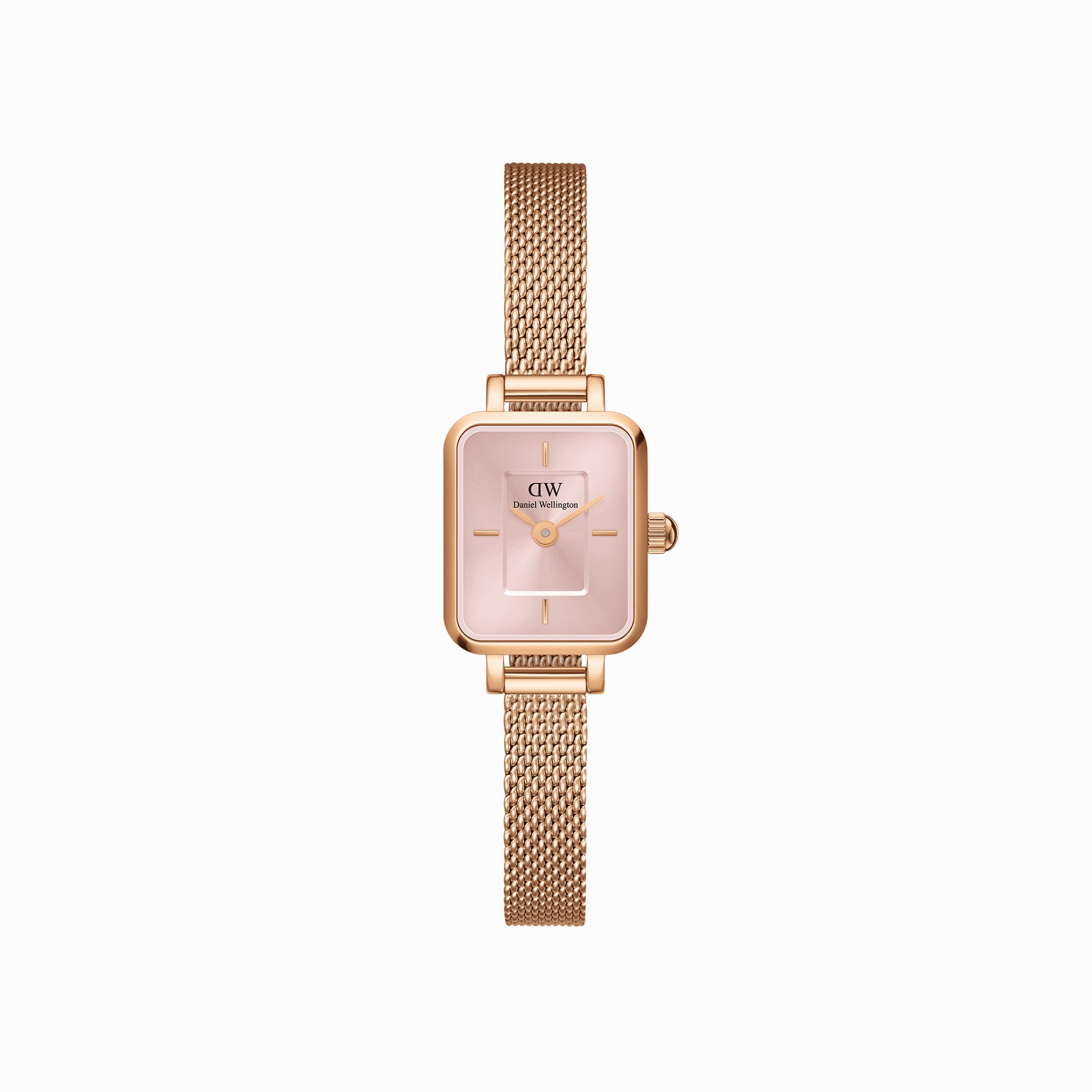 Daniel Wellington Quadro Mini 15x18mm Melrose RG Pink DW00100650