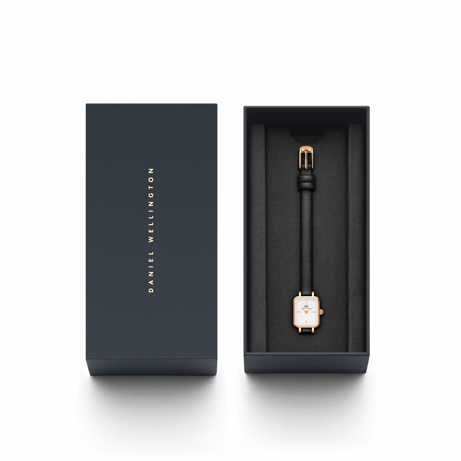 Daniel Wellington Quadro Mini Sheffield Rose Gold Watch DW00100728