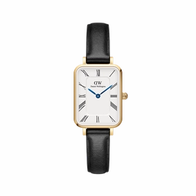 Daniel Wellington Quadro Roman Numerals Sheffield Gold Watch DW00100692