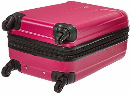 Delsey Comete 20-Inch Expandable Carry On Spinner Luggage - Fuschia
