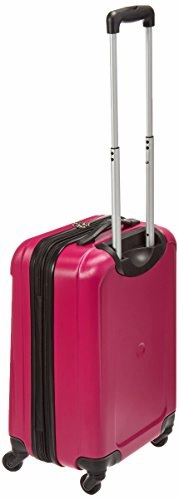 Delsey Comete 20-Inch Expandable Carry On Spinner Luggage - Fuschia