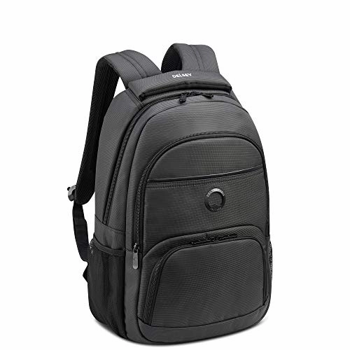 DELSEY Paris Aviator Laptop Backpack, Graphite, 15.6" Sleeve