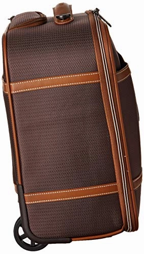 DELSEY Paris Chatelet Soft Air Luggage Under-Seater with 2 Wheels, Chocolate, Carry-on 16 Inch