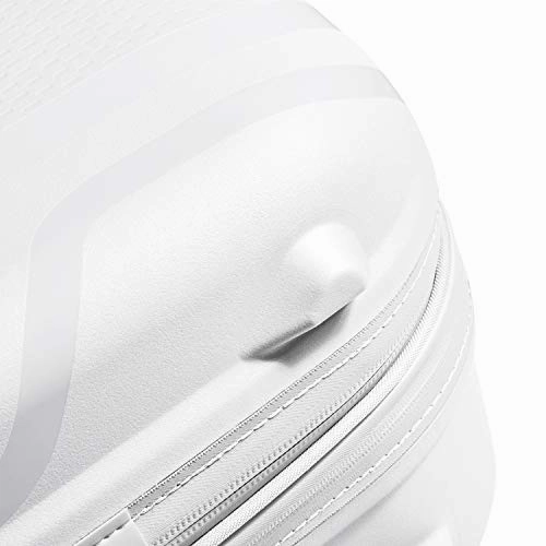 DELSEY Paris Clavel Hardside Expandable Luggage with Spinner Wheels, WHITE, Carry-On 19 Inch