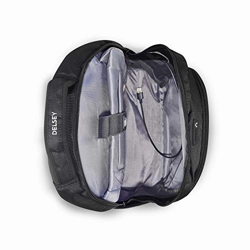 DELSEY Paris Navigator Laptop Backpack, Black, 15.6" Sleeve