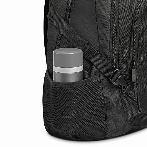 DELSEY Paris Navigator Laptop Backpack, Black, 15.6" Sleeve