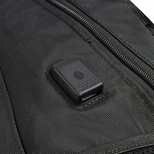 DELSEY Paris Navigator Laptop Backpack, Black, 15.6" Sleeve
