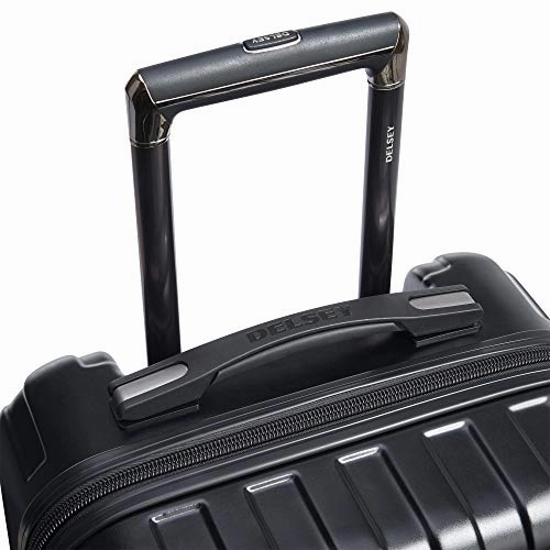 DELSEY Paris Titanium DLX Hardside Luggage with Spinner Wheels, Black, 2-Piece Set (21/25)