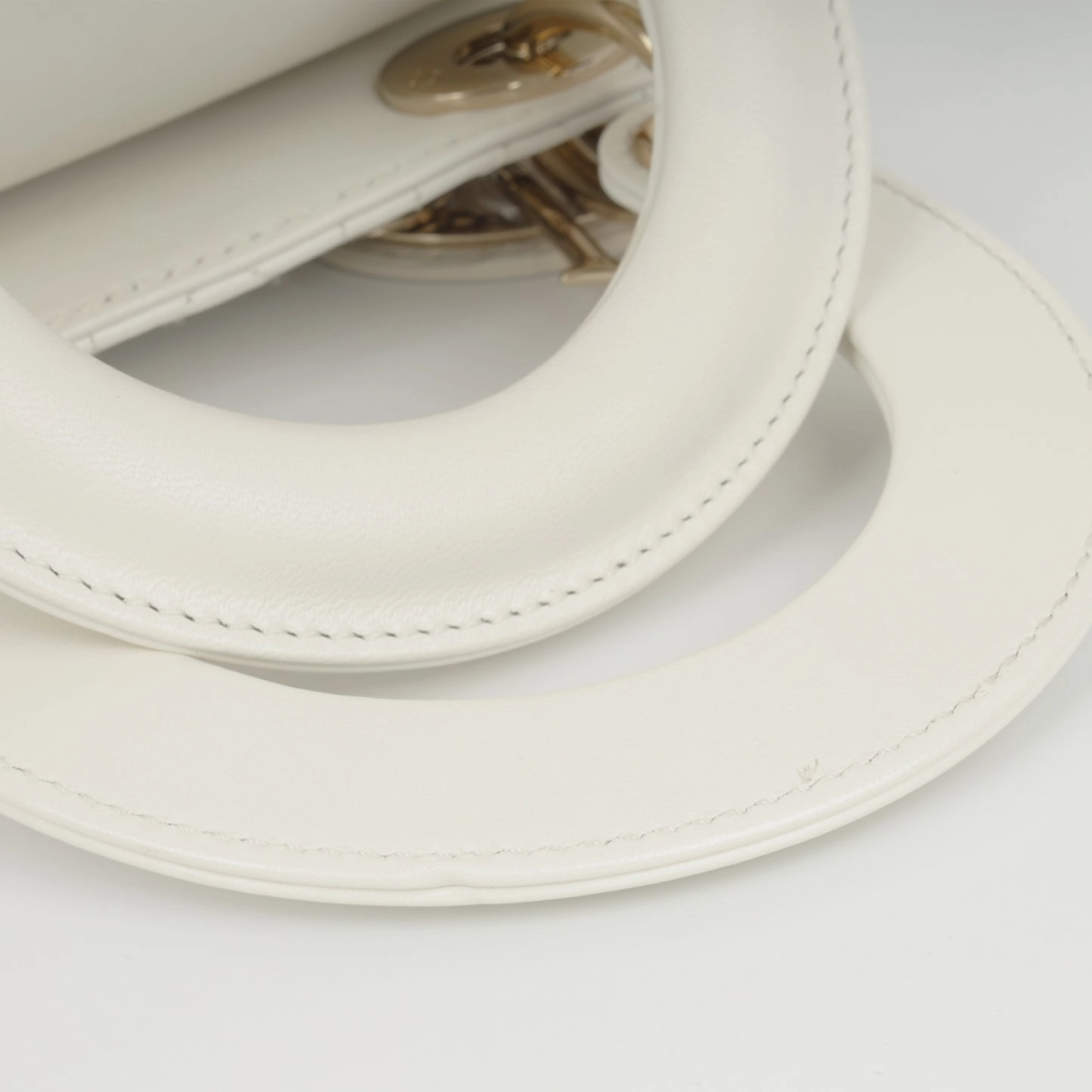 Dior Dior - My ABCDior - Small - Latte Lambskin CGHW - Pre-loved - 2022