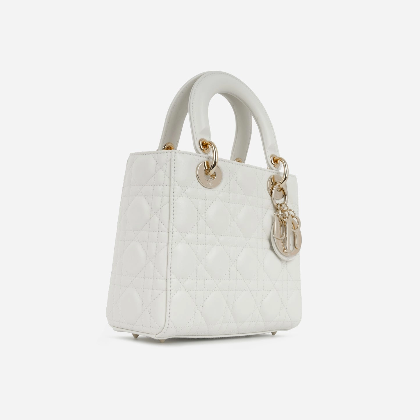 Dior Dior - My ABCDior - Small - Latte Lambskin CGHW - Pre-loved - 2022