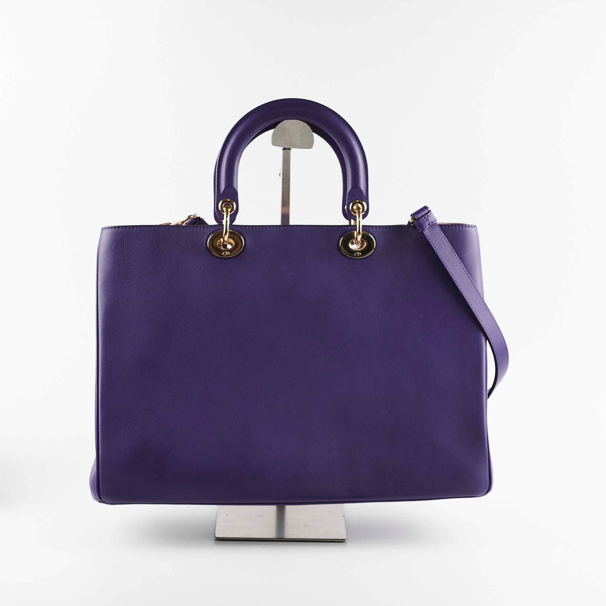 Dior Diorissimo Medium Tote Purple