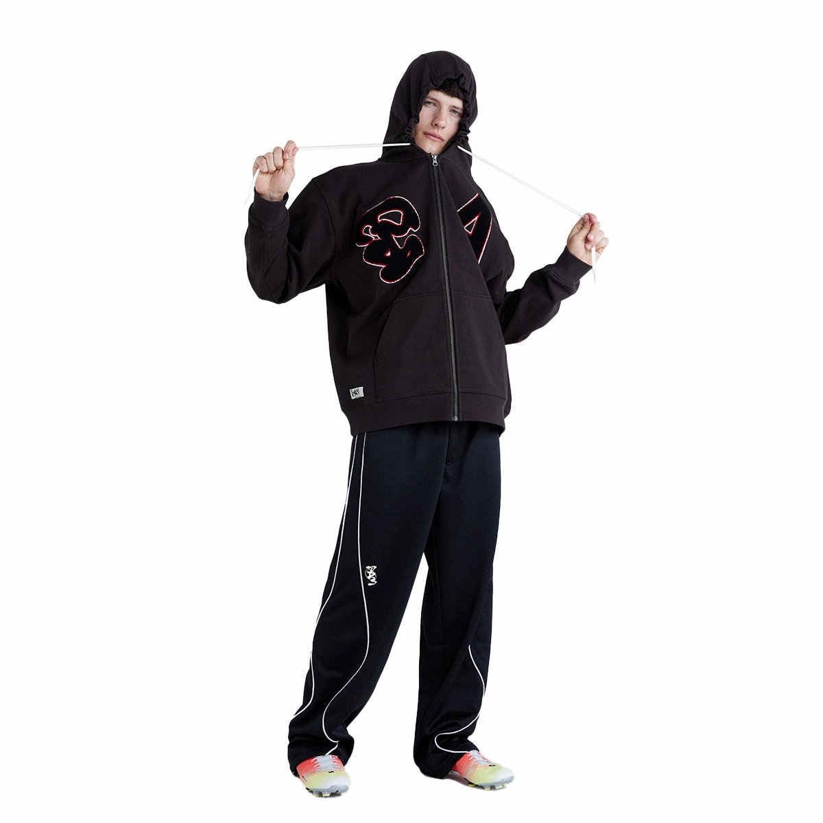 Dissipate Front Zip Hoodie 'Java'