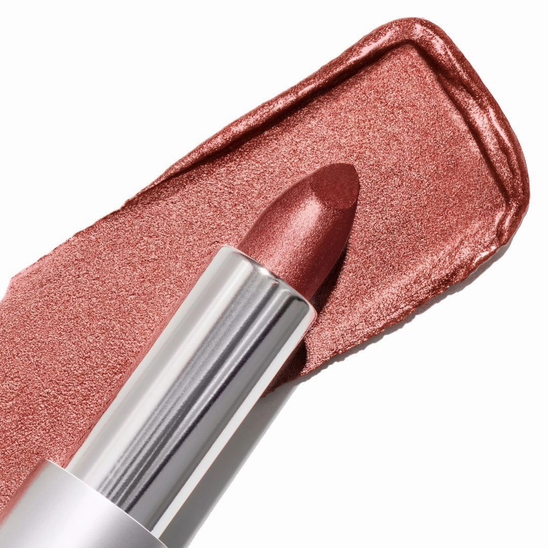 Diva Crme | A Frosted Rich Bronze with Gold Shimmer Lipstick