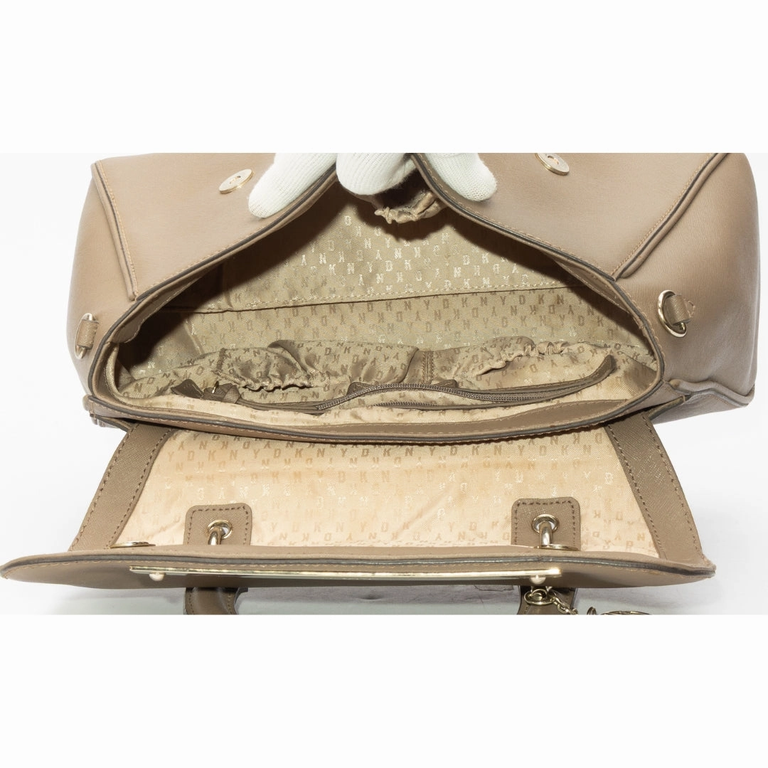 DKNY Grey Top-handle Bag