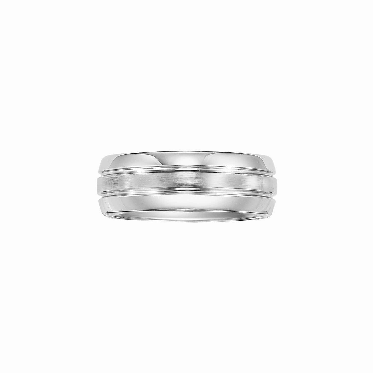 Domed 8mm Comfort Fit Band