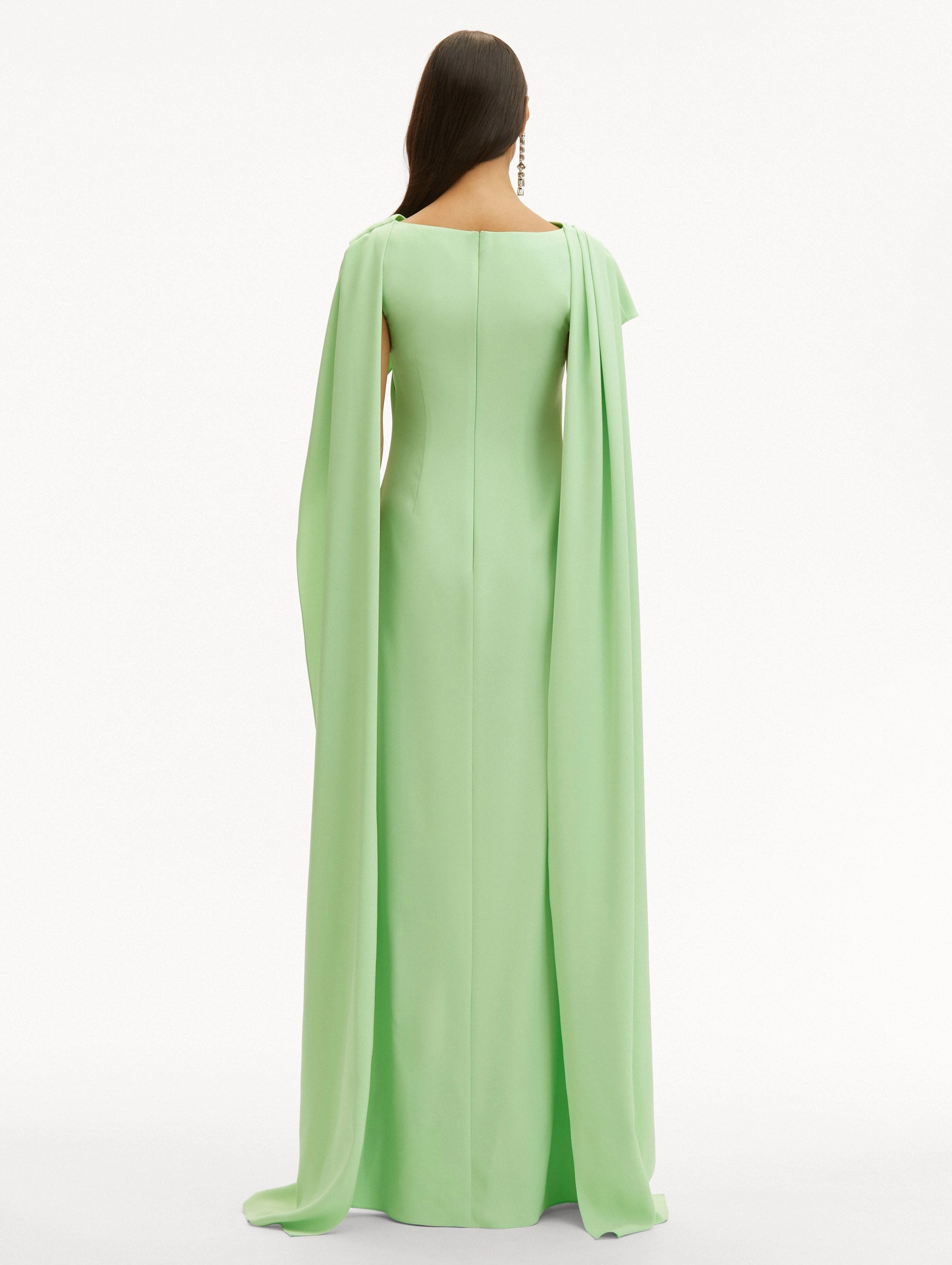 Drape Back Georgette Caftan