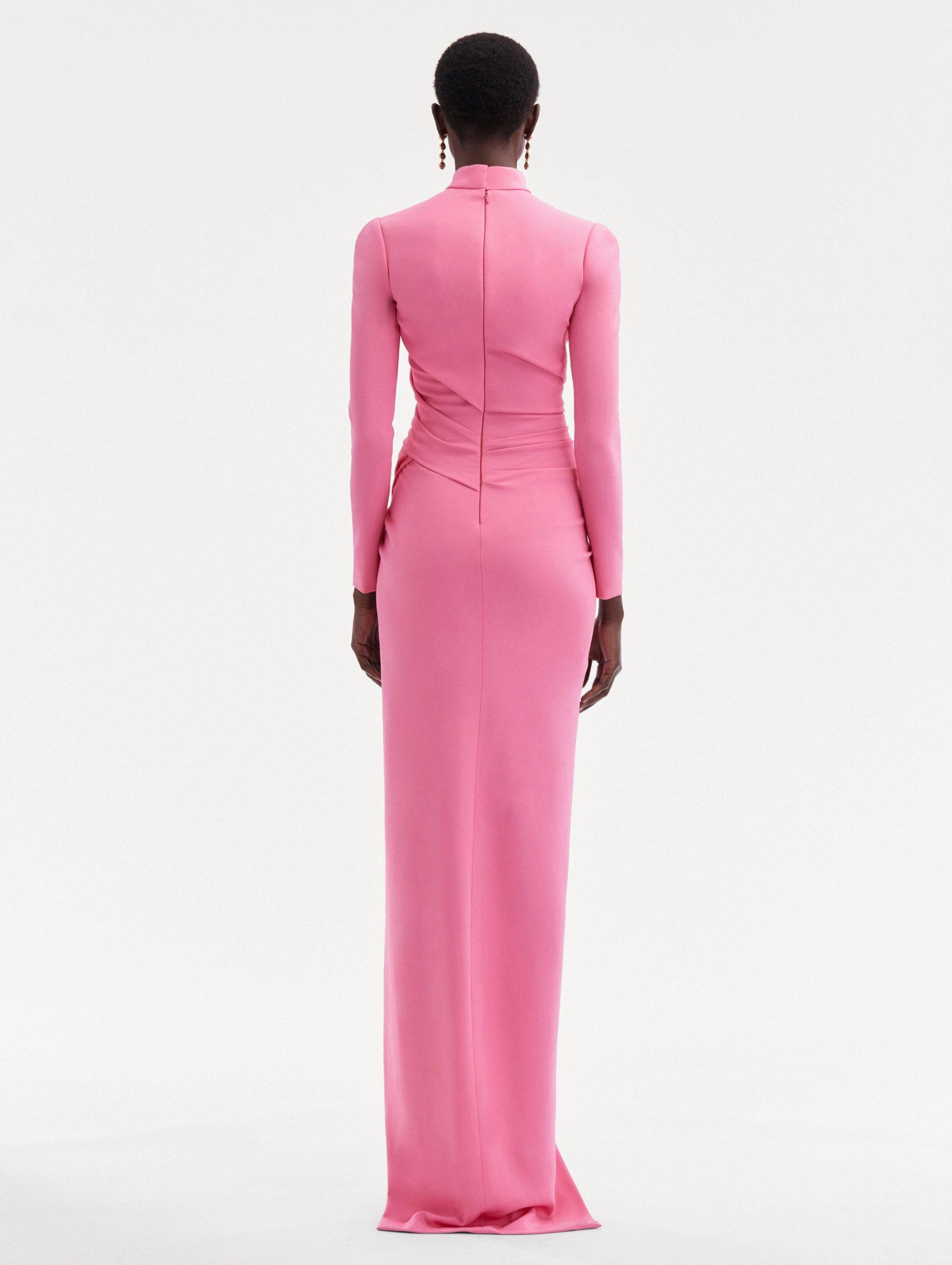 Draped Front Cady Gown