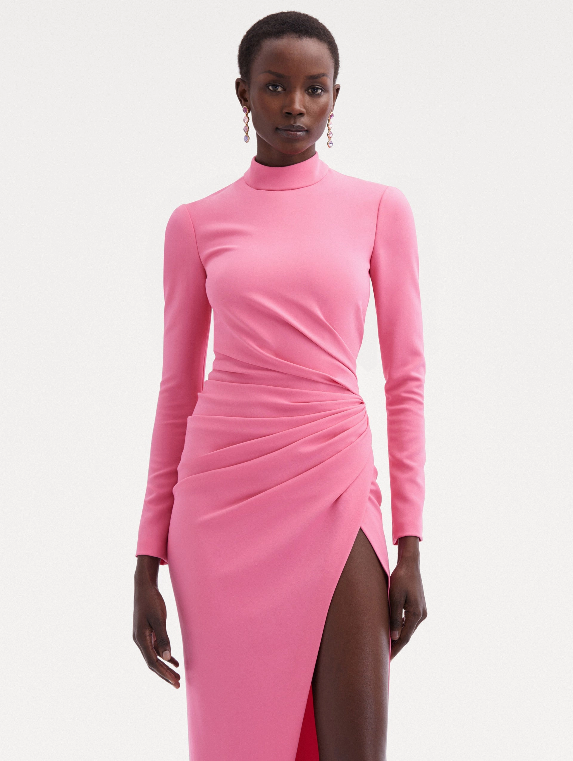 Draped Front Cady Gown
