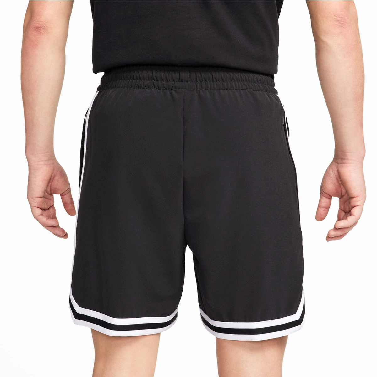 Dri-FIT 6" UV Woven Basketball Shorts 'Black White'
