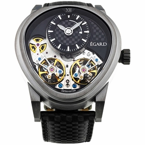 Egard Men's Watch - Quantus Carbon Beast Automatic Black Strap | WCH-5065-I0H203