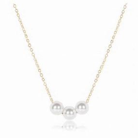 enewton egirl 14" Necklace Gold - Joy Pearl