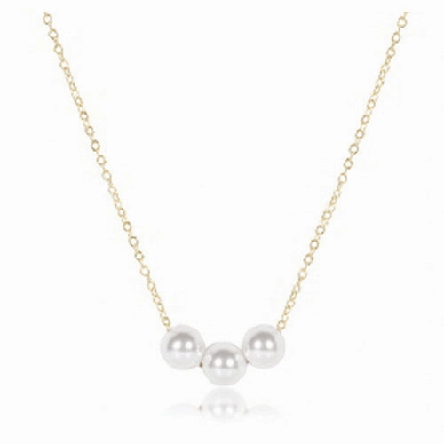 enewton egirl 14" Necklace Gold - Joy Pearl