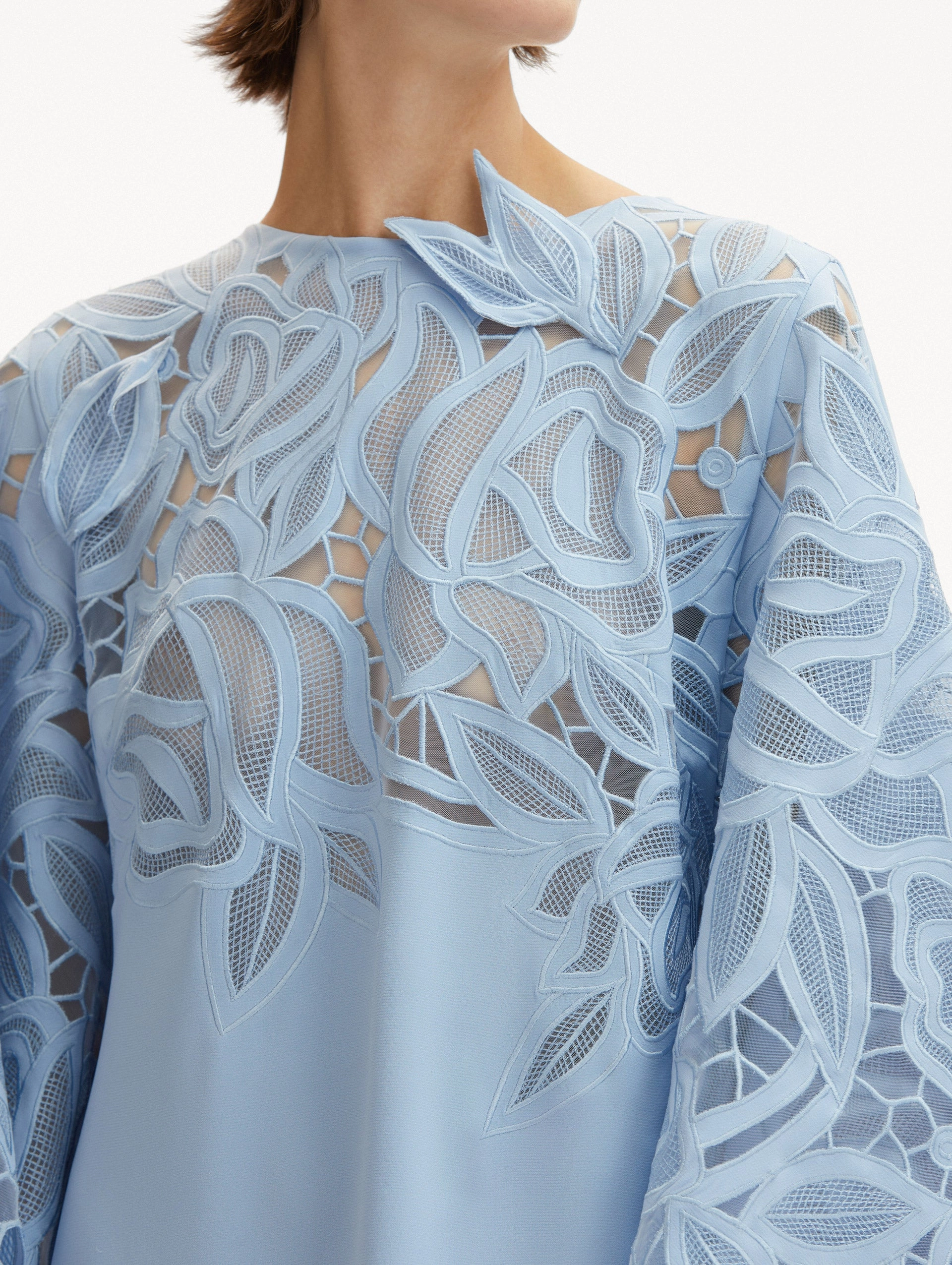 English Rose Cutout Caftan