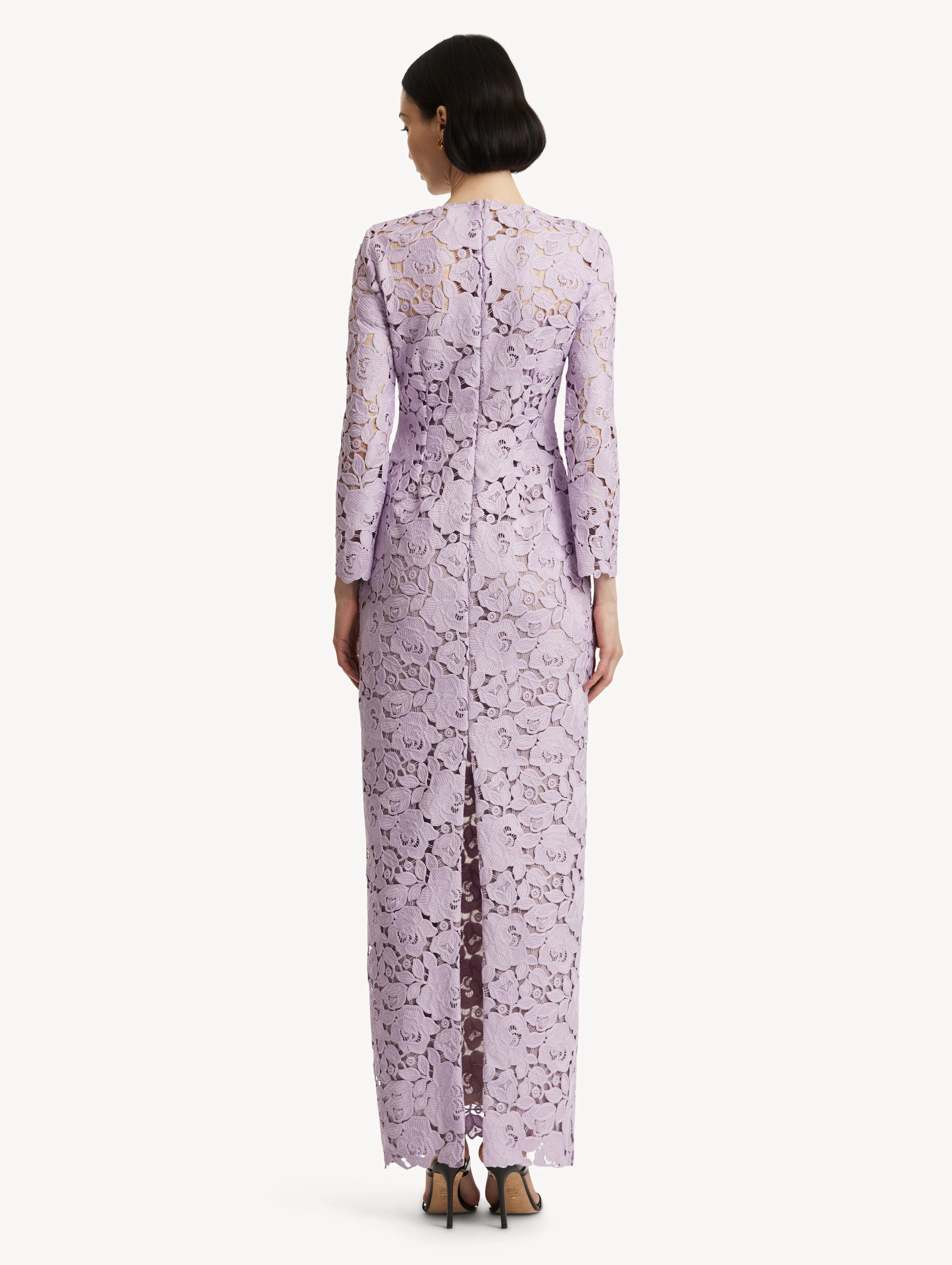 English Rose Guipure Gown