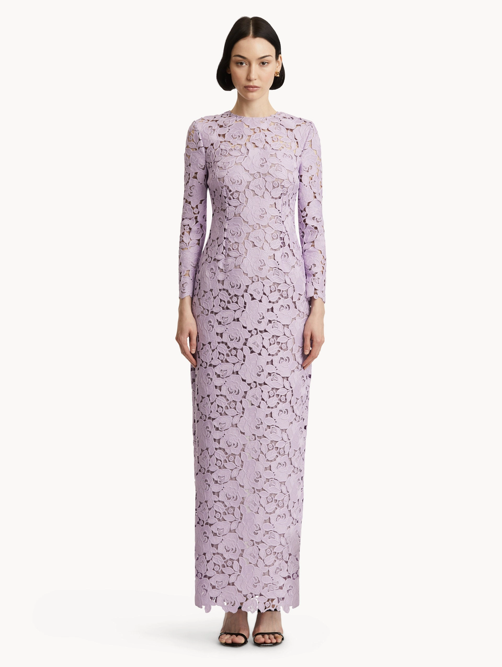 English Rose Guipure Gown