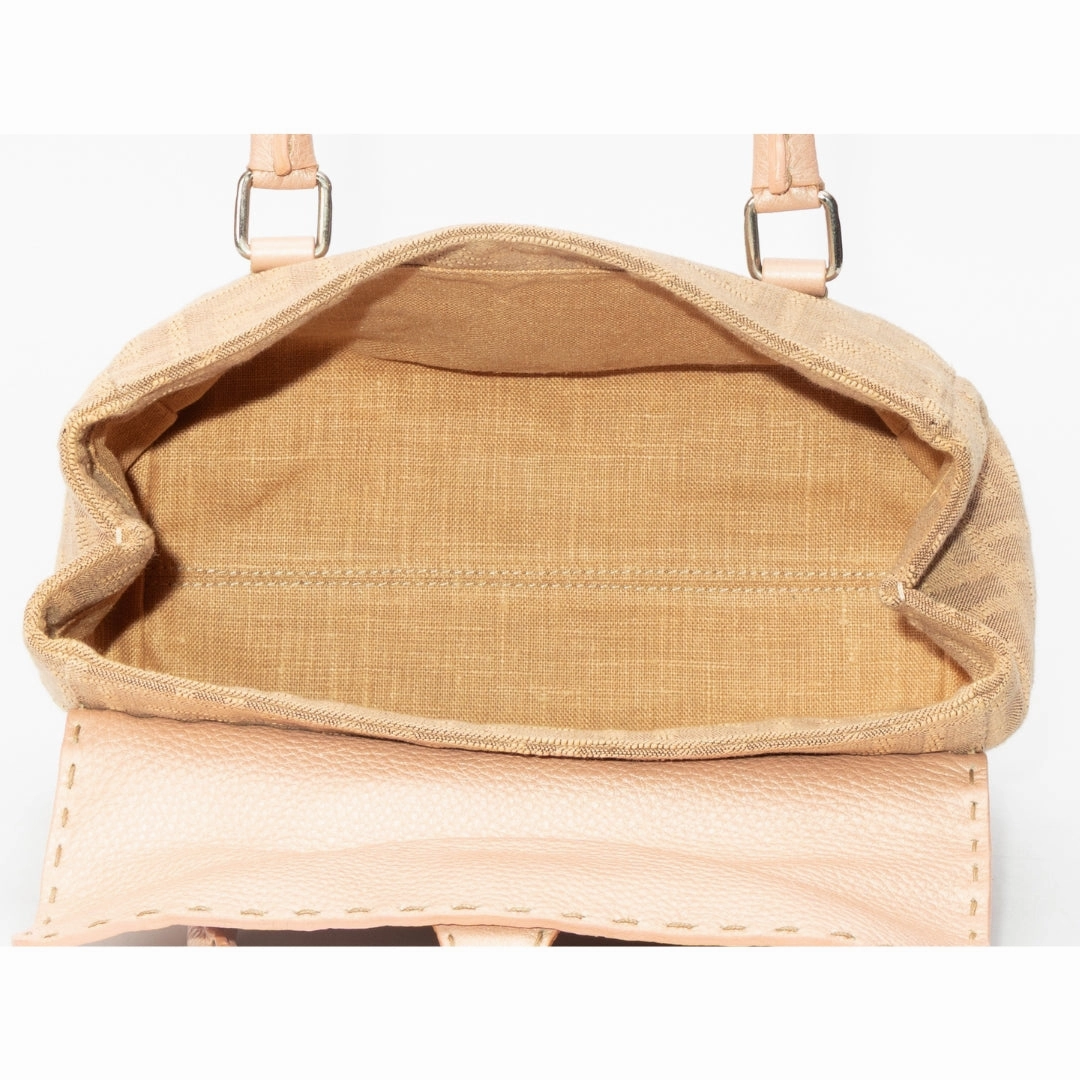 Fendi Linda Zucca Jacquard Handbag