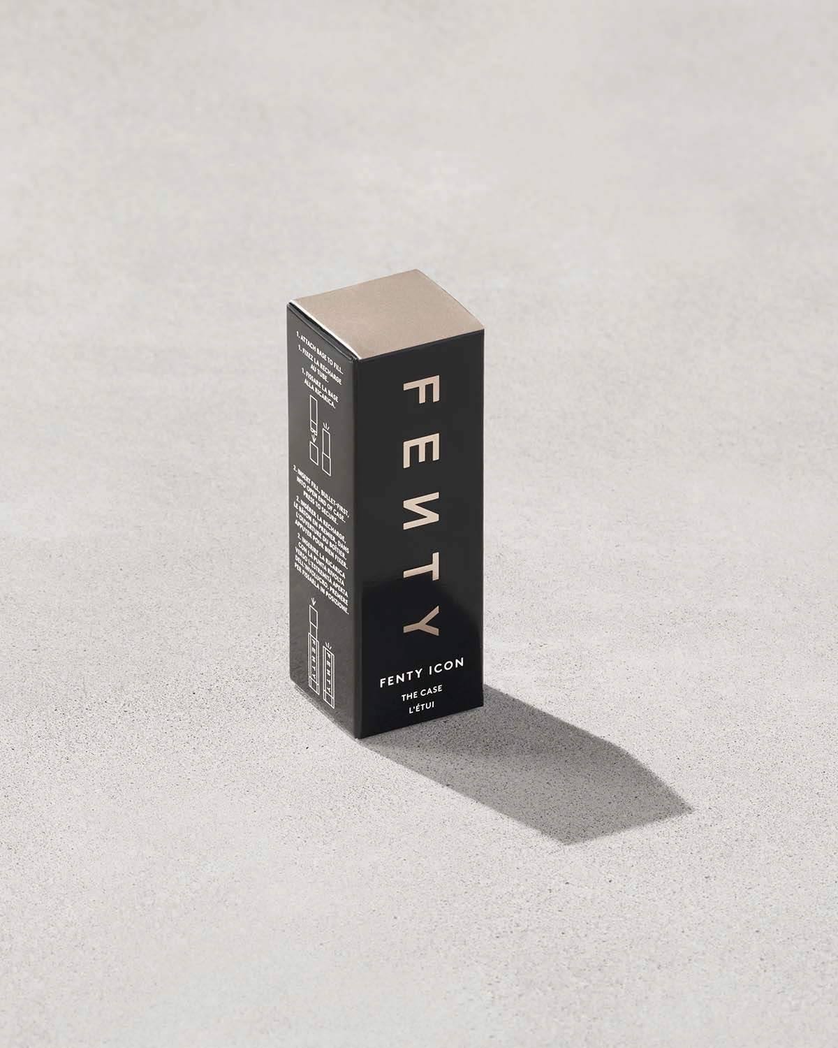 Fenty Icon The Case Semi-Matte Refillable Lipstick ?? Metallic Nude