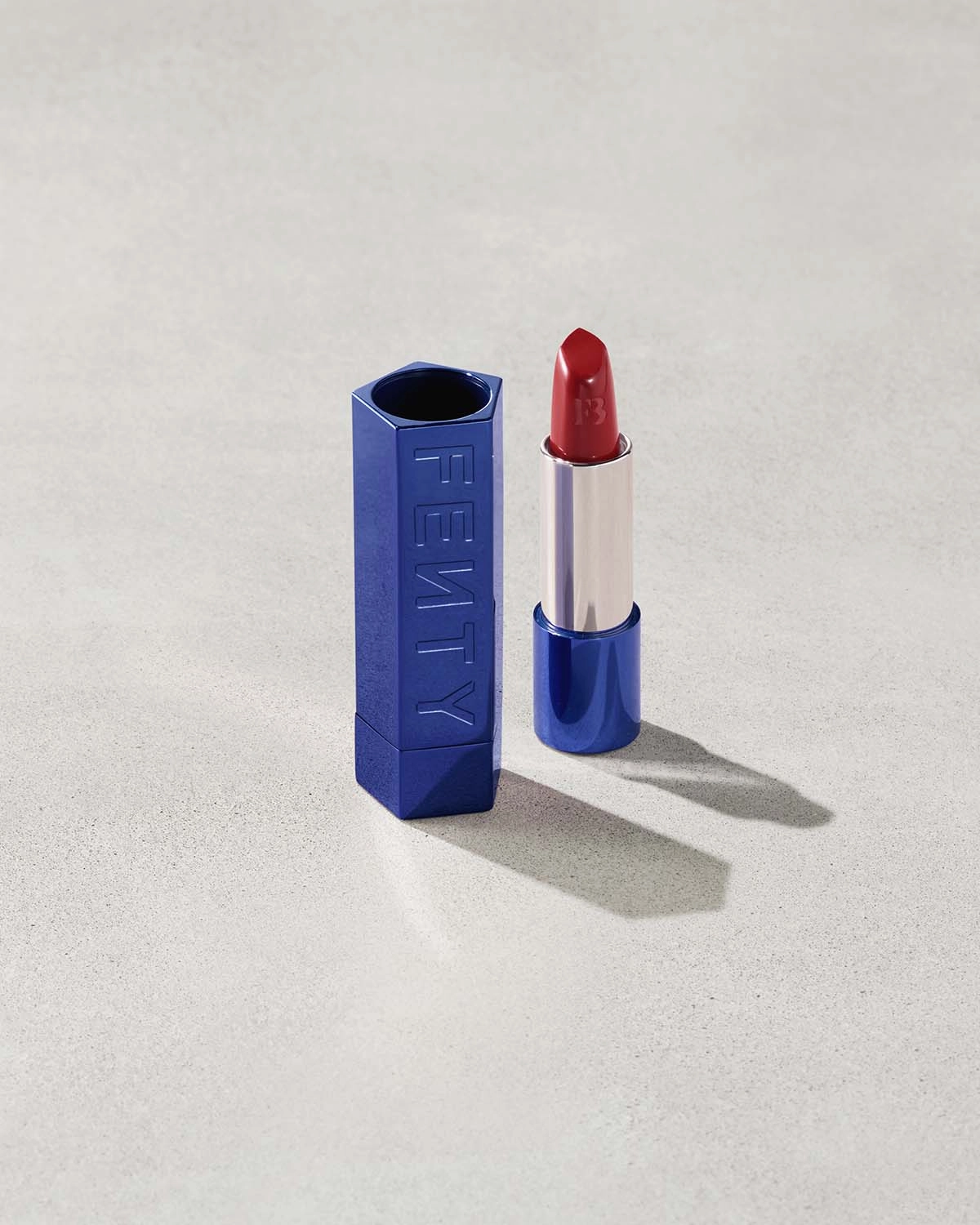 Fenty Icon The Case Semi-Matte Refillable Lipstick ?? Navy Edition