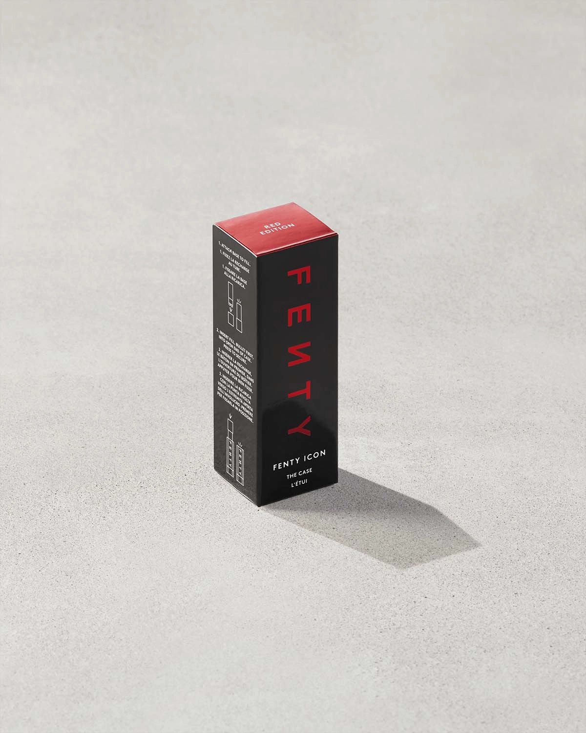 Fenty Icon The Case Semi-Matte Refillable Lipstick ?? Red Edition
