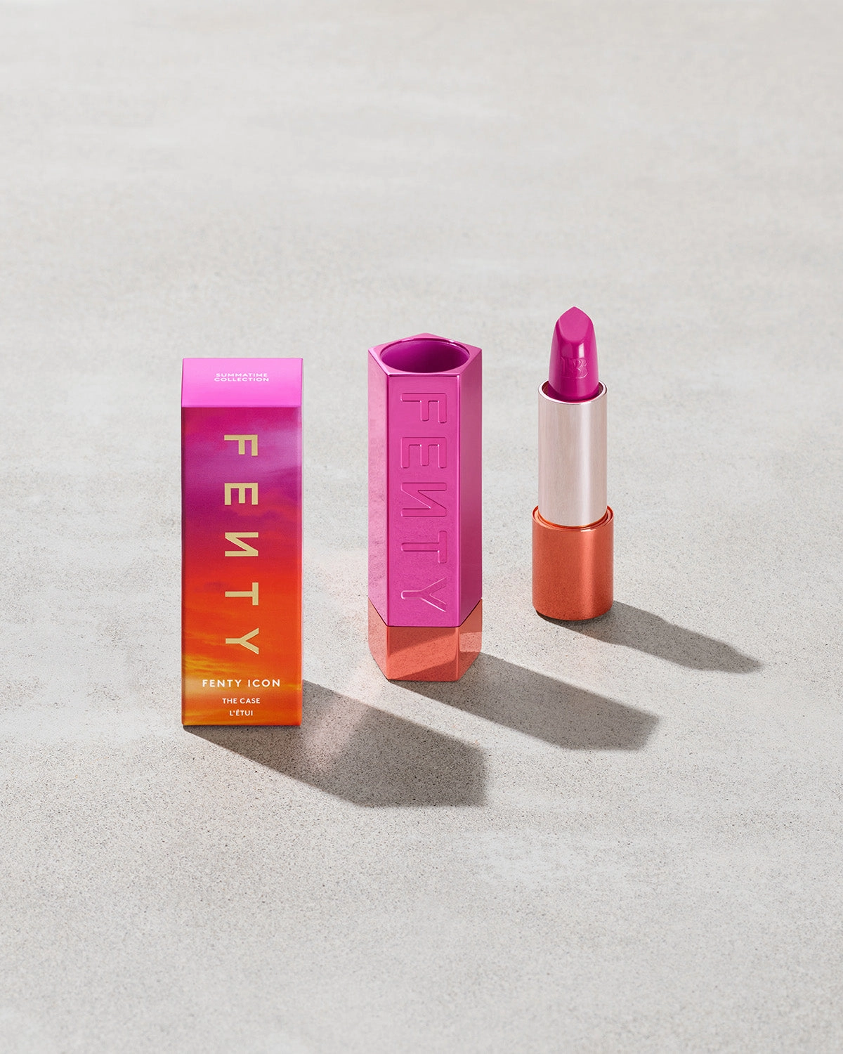 Fenty Icon The Case Semi-Matte Refillable Lipstick ?? Summatime Edition