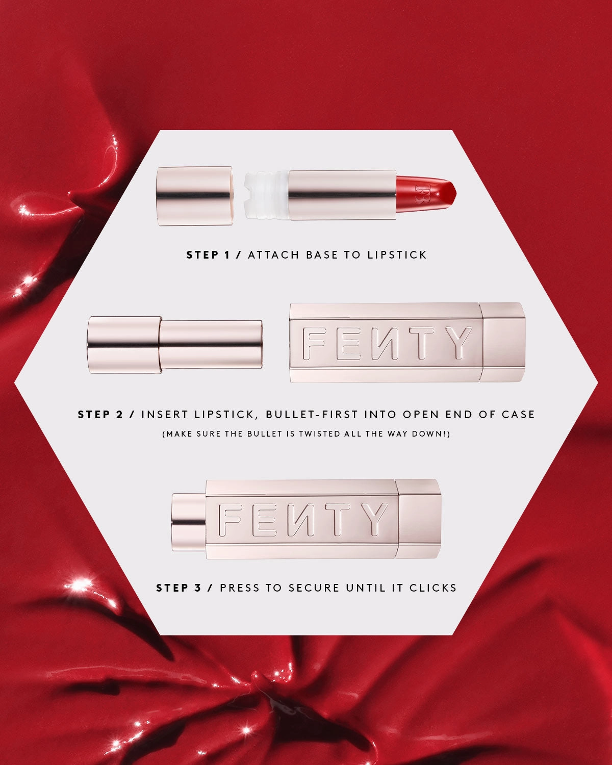 Fenty Icon The Fill Semi-Matte Refillable Lipstick ?? Board Memb'r