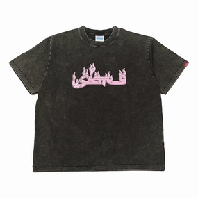 Flamezy Bandana Tee 'Black Pink'