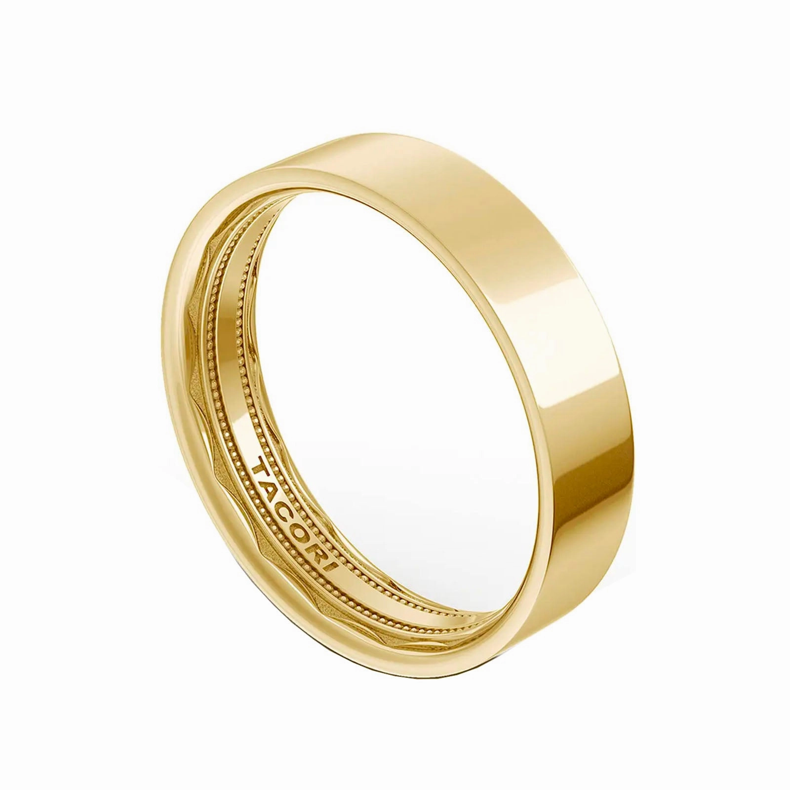 Flat Top High Polished Band