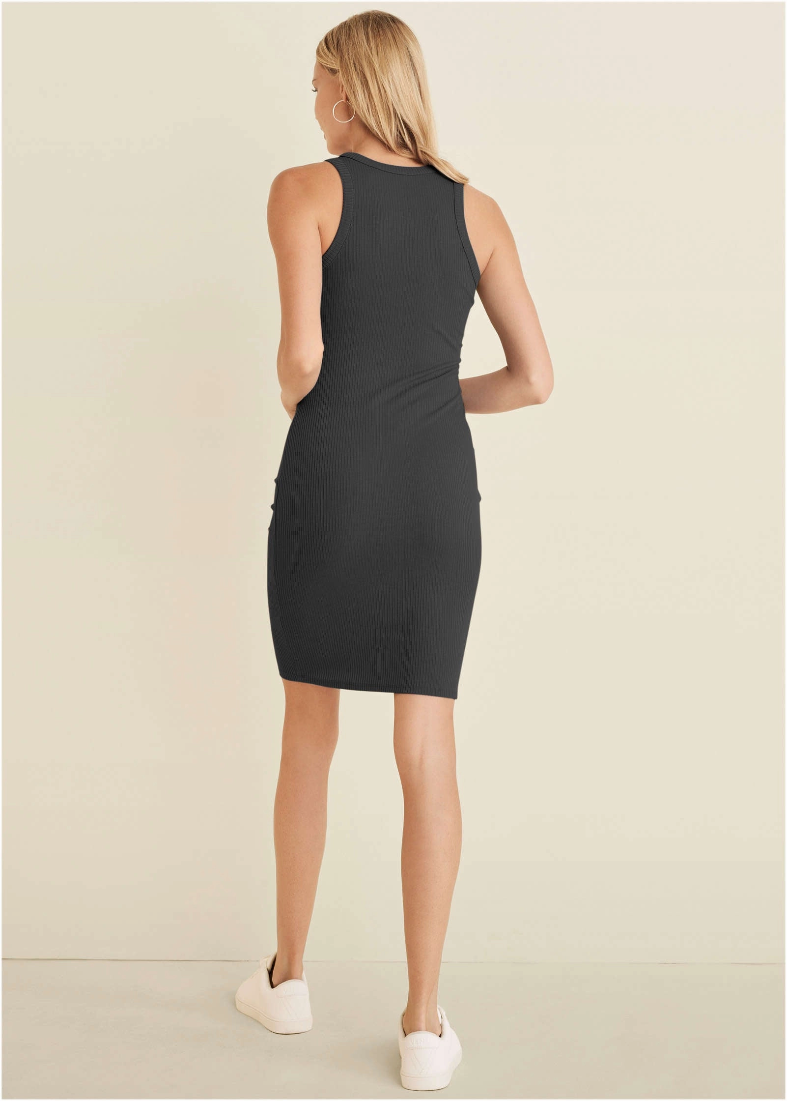 Flexrib Mini Dress - Black