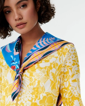 Foulard in Louis Barth??lemy Print