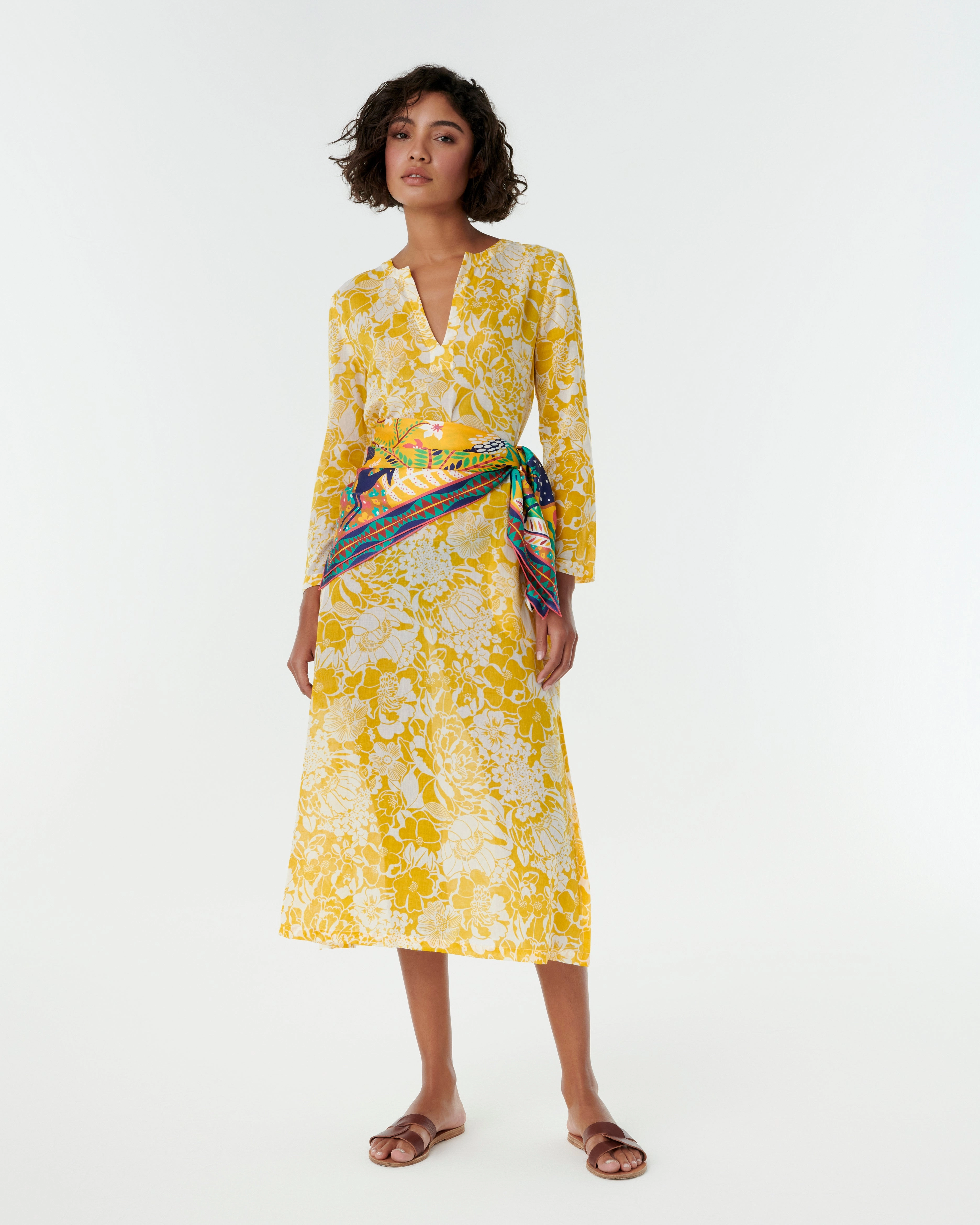 Foulard in Louis Barth??lemy Print