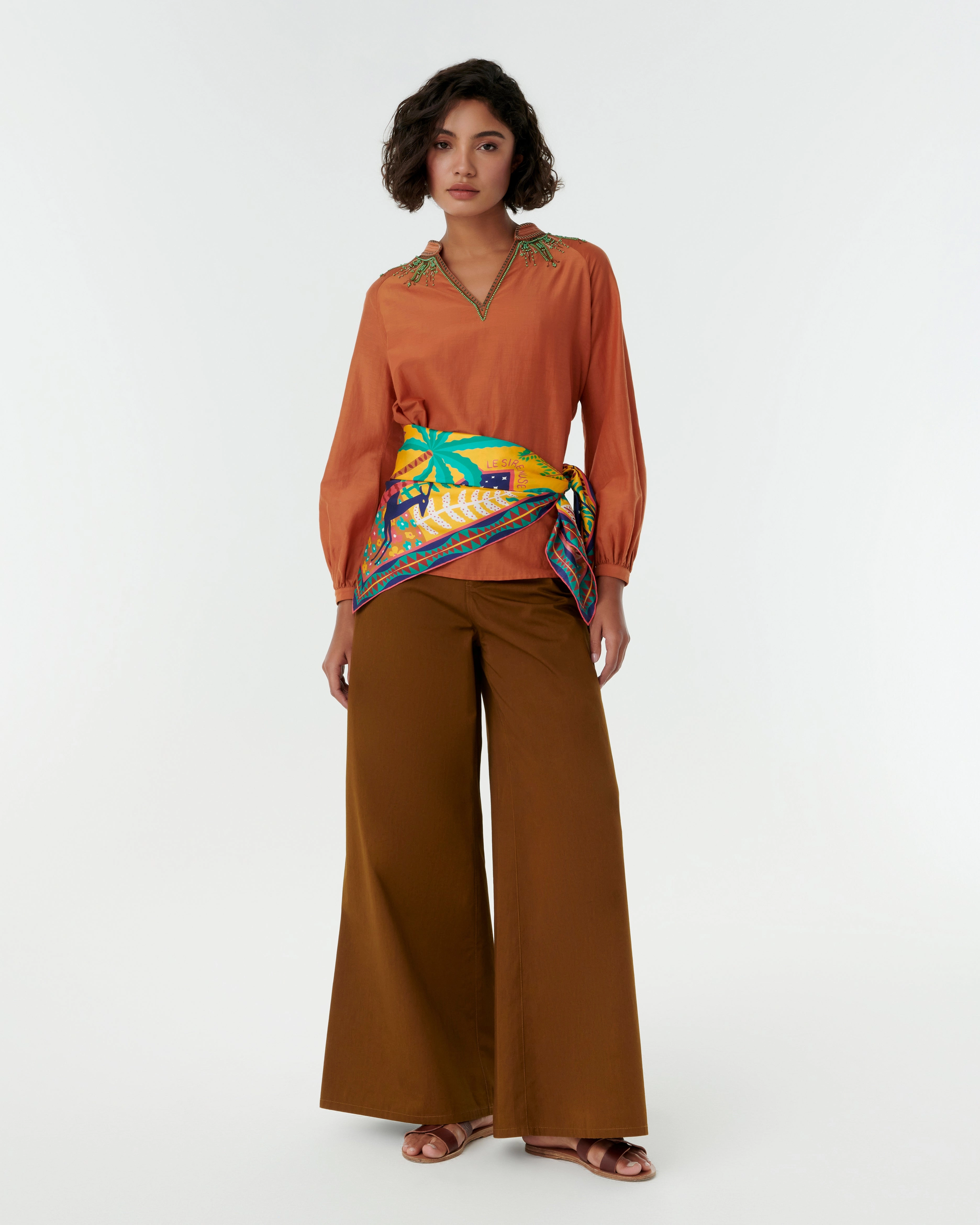 Foulard in Louis Barth??lemy Print