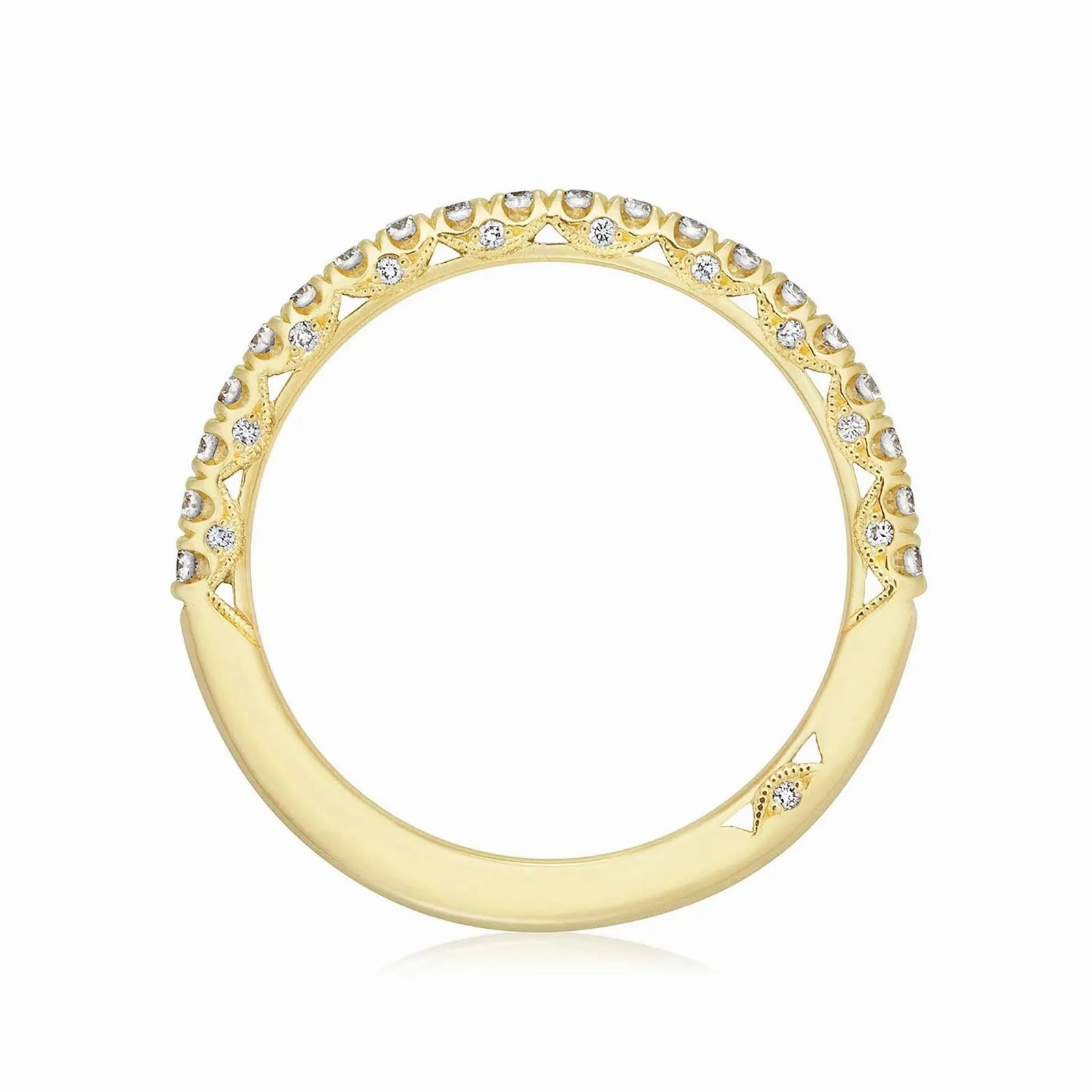 French Pav?? Diamond Band