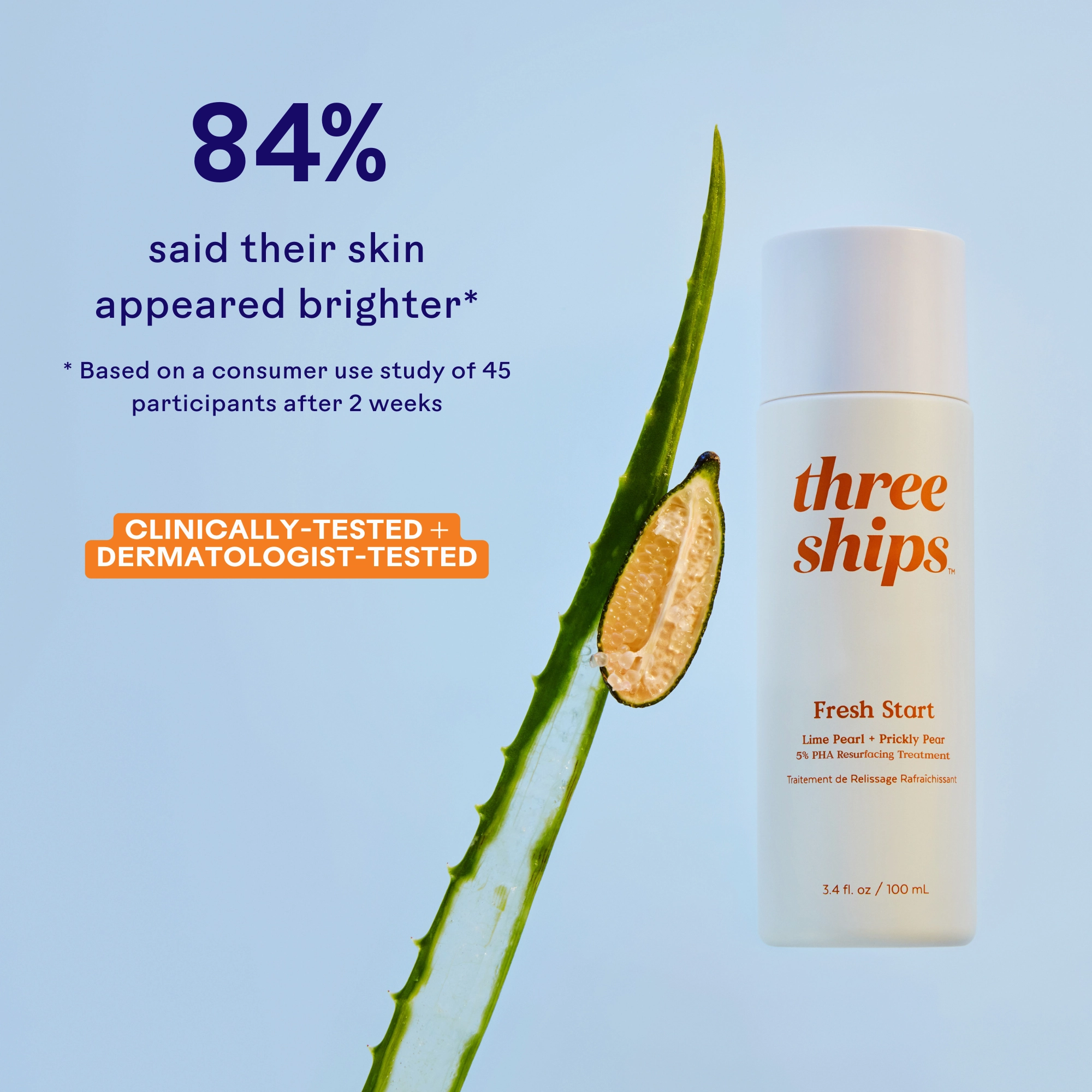 Fresh Start Lime Pearl   Prickly Pear 5% PHA Resurfacing Treatment